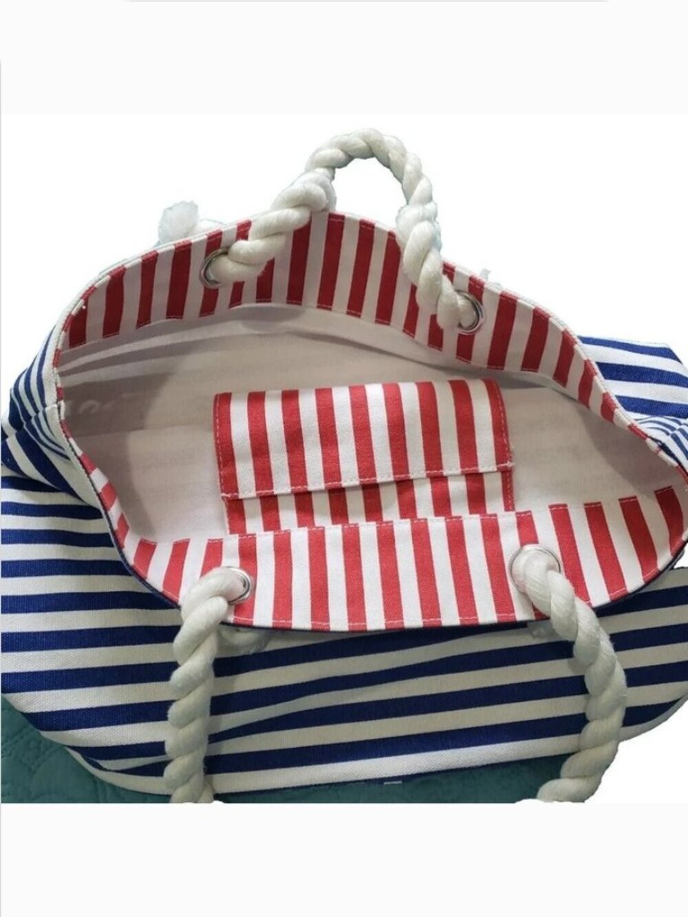 Punctuate Nautical Tote - Picture 4 of 4